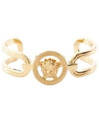 Versace - Gold metall handgelenk armband,bracelets - Lyst