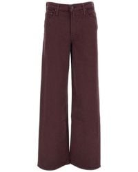 Mother - Wide Jeans - Lyst