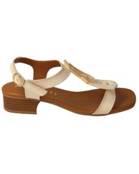 Hispanitas - Eleganti sandali in pelle bianca - Lyst