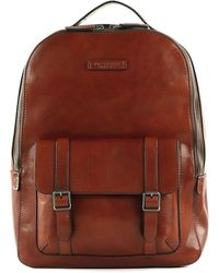 The Bridge - Tassen ,Bruin ,Leer Bruine Leren Rugzak Cesare Line - Lyst