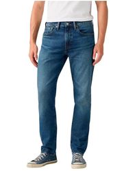 Levi's - Jeans ,Blauw ,Denim 502 Taper Jeans - Lyst