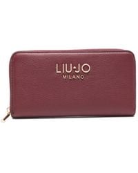 Liu Jo - Bordeaux Geldbörsen Für Frauen - Lyst