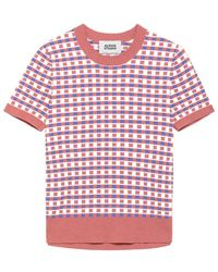 Alpha Studio - Truien & Vesten ,Veelkleurig ,Maglia Girocollo/Manica - Lyst