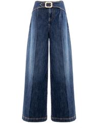Nenette - Wide Jeans - Lyst
