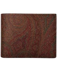 Etro - Accessoires ,Bruin ,Wallets & Cardholders - Lyst