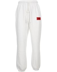 424 - Pantaloni bianchi wide leg ss20 - Lyst
