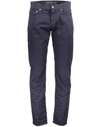 Harmont & Blaine - Blue Cotton Jeans & Pant - Lyst