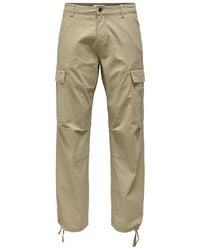 Only & Sons - Straight Trousers - Lyst