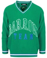 Barrow - V-Neck Knitwear - Lyst
