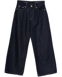 AG Jeans - Saige Wide Leg Crop Jeans - Lyst