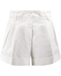 Aspesi - Geplooide Shorts - Lyst
