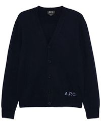 A.P.C. - Cardigans - Lyst