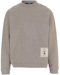 Jacquemus - Katoenen Sweatshirt Met Logo - Lyst