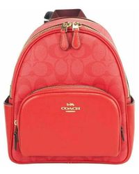 COACH Backpacks - Rosso