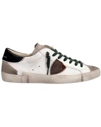 Philippe Model - Schoenen ,Wit ,Suède Prsx Sneakers - Lyst