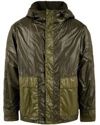 Aspesi - Jassen ,Groen ,Groene Parapop Jas Voor Mannen - Lyst