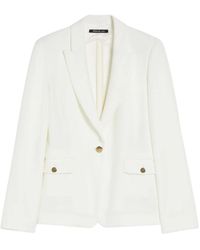 Pennyblack - Weiße Notion Slim Fit Jacke - Lyst