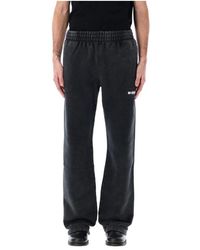 MISBHV - Schwarze community sweatpants mit grafiklogo - Lyst