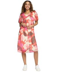 2-Biz - Rosa Plissiertes Kleid Daria.Sp25 - Lyst