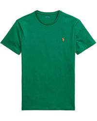 Ralph Lauren - Custom slim fit baumwoll t-shirt - Lyst