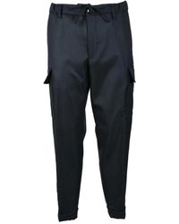 Michael Coal - Stijlvolle Pantalon Van Wolmix - Lyst