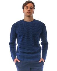 Kangra - Knitwear > round-neck knitwear - Lyst