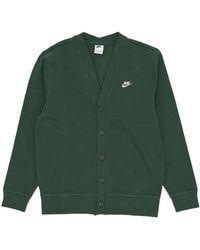 Nike - Truien & Vesten ,Groen ,Katoen Fairway V-Hals Katoenen Vest Sweater - Lyst