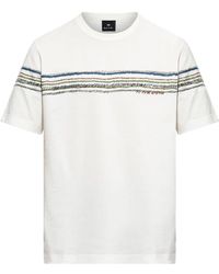 Paul Smith - Katoenen T-Shirt Met Print - Lyst