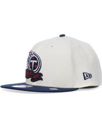 KTZ - Accessoires ,Wit ,Polyester Tennessee Titans Platte Klep Pet - Lyst