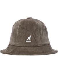 Kangol - Accessoires ,Katoen Visserhoed Koord Casual Fluweel Emmer - Lyst