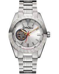 carlo colucci - Edelstahl Uhr Mit Faltschließe - Lyst
