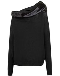 Alberta Ferretti - Round-Neck Knitwear - Lyst