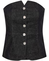 co'couture - Helimacc Corsage Top - Lyst