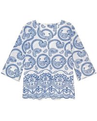 Maliparmi - Broderie Anglaise Blouse - Lyst