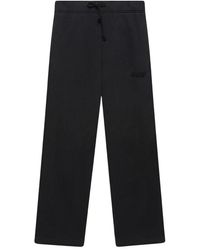Autry - Broeken ,Zwart ,Katoen Cotton Pants With Logo - Lyst