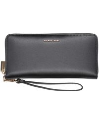 Michael Kors - Jet Set Travel Grote Leren Continental Portemonnee - Lyst