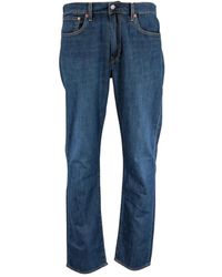 Levi's - Jeans ,Blauw ,Katoen 502 Taper Part The Sea Ltwt - Lyst