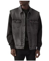 Levi's - Relaxed Fit Trucker Vest - Lyst