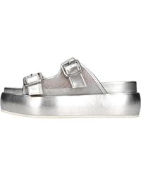 Liu Jo - Sandalen Silber - Lyst