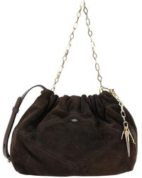 Ba&sh - Schoudertas Met Suède Details - Lyst