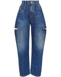 Maison Margiela - Stijlvolle Blauwe Jeans Voor Vrouwen - Lyst