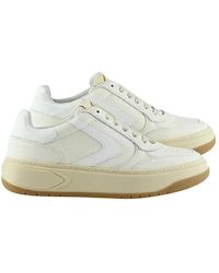 Valsport 1920 - Klassische Ledersneaker Weiß Boomerang Sohle - Lyst