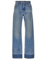 MM6 by Maison Margiela - Straight Fit Jeans - Lyst