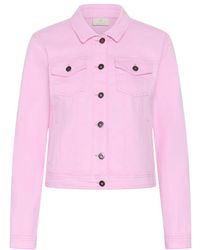 Kaffe - Denim Jackets - Lyst