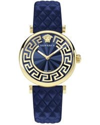 Versace - Lady Leather Strap Watch - Lyst