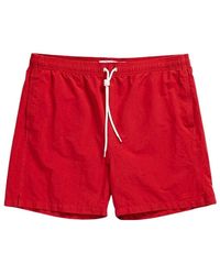 Shorts n35-0581 5000 Norse Projects pour homme en coloris Rouge Homme Vêtements Maillots de bain Maillots et shorts de bain 