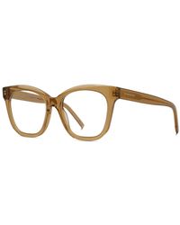 Givenchy - Accessoires ,Groen ,Vierkant Frame Bril - Lyst