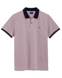 GANT - Tops ,Roze ,Katoen Casual Katoenen Overhemd - Lyst