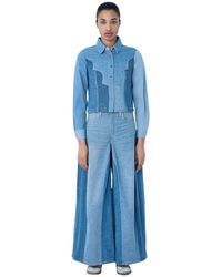 Levi's - Overhemden ,Blauw ,Katoen Roper Shacket - Lyst