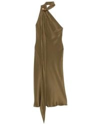 Max Mara - Kleedjes ,Groen ,Pianoforte Dress - Lyst